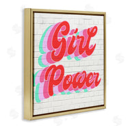 Stupell Studio | Girl Power Color Pop Bricks