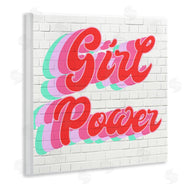 Stupell Studio | Girl Power Color Pop Bricks