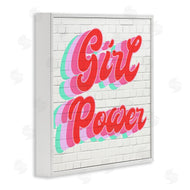 Stupell Studio | Girl Power Color Pop Bricks