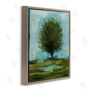 Liz Jardine | Large Round Tree Abstract Landscape