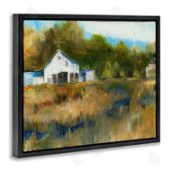 Liz Jardine | White Farmhouse Landscape Rustic