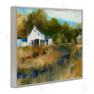 Liz Jardine | White Farmhouse Landscape Rustic