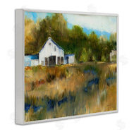 Liz Jardine | White Farmhouse Landscape Rustic