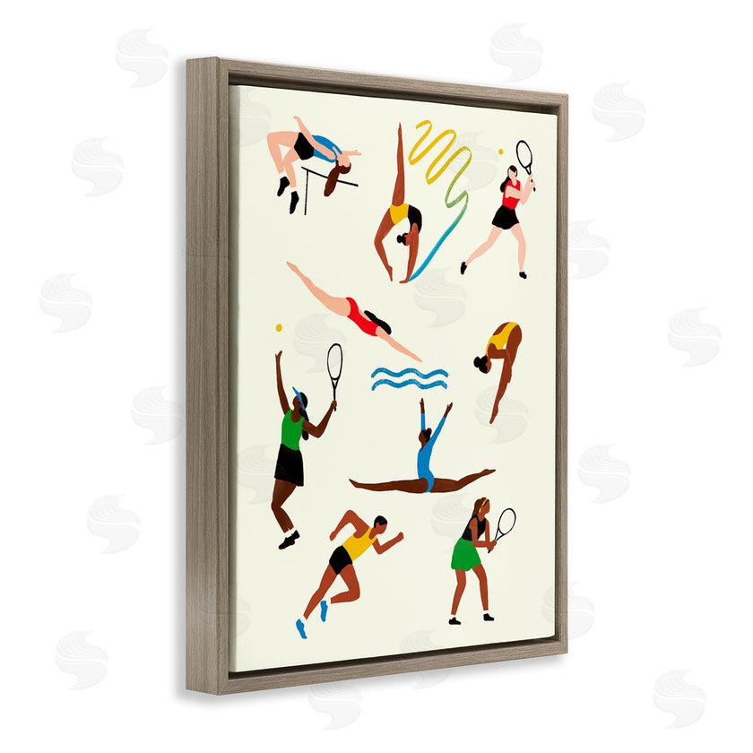 Victoria Barnes | Collage of Summer Outdoor Sports