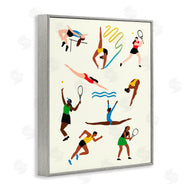 Victoria Barnes | Collage of Summer Outdoor Sports