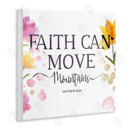 OnRei | Faith Moves Mountains Faith Based Florals