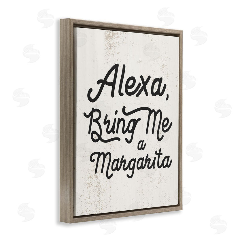 Stupell Studio | Alexa Bring Me Margarita Kitchen Sign