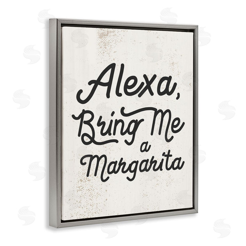 Stupell Studio | Alexa Bring Me Margarita Kitchen Sign