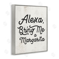 Stupell Studio | Alexa Bring Me Margarita Kitchen Sign