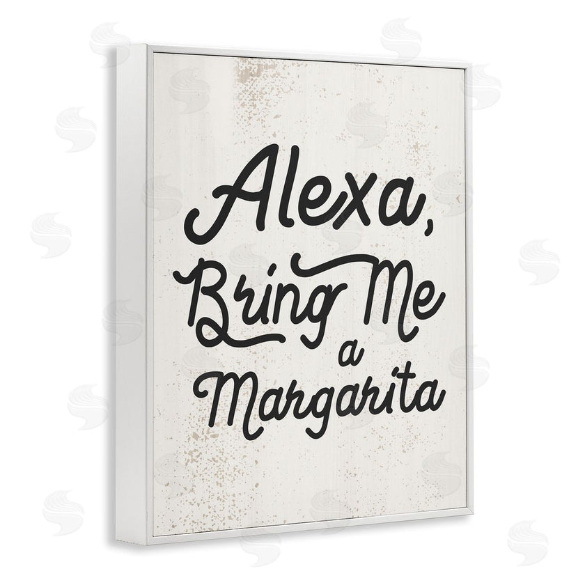 Stupell Studio | Alexa Bring Me Margarita Kitchen Sign