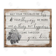 Stupell Studio | Troubles Be Less Country Floral