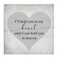 Stupell Studio | In My Heart Until Heaven Distressed