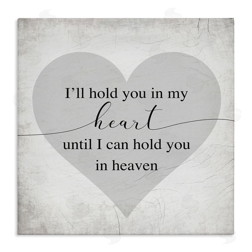Stupell Studio | In My Heart Until Heaven Distressed
