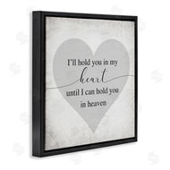 Stupell Studio | In My Heart Until Heaven Distressed