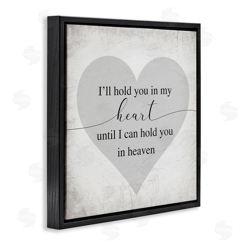 Stupell Studio | In My Heart Until Heaven Distressed