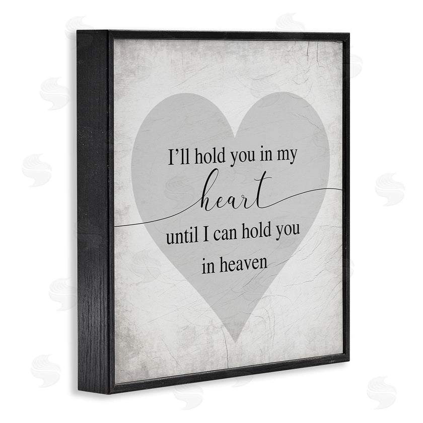 Stupell Studio | In My Heart Until Heaven Distressed