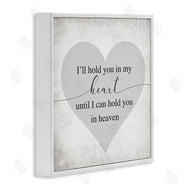 Stupell Studio | In My Heart Until Heaven Distressed