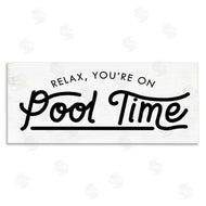 Stupell Studio | Pool Time Summer Phrase