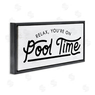 Stupell Studio | Pool Time Summer Phrase