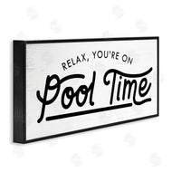 Stupell Studio | Pool Time Summer Phrase