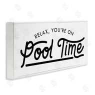 Stupell Studio | Pool Time Summer Phrase