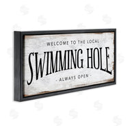 Stupell Studio | Rustic Summer Swimming Hole Sign