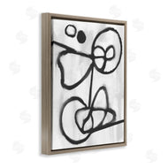 Stupell Studio | Abstract Linework Shapes Black