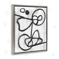 Stupell Studio | Abstract Linework Shapes Black