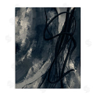 Stupell Studio | Shades of Blue Abstract Design