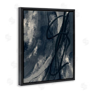 Stupell Studio | Shades of Blue Abstract Design