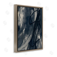 Stupell Studio | Shades of Blue Abstract Design