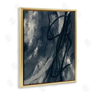 Stupell Studio | Shades of Blue Abstract Design