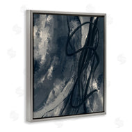 Stupell Studio | Shades of Blue Abstract Design