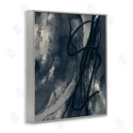 Stupell Studio | Shades of Blue Abstract Design