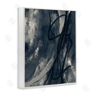 Stupell Studio | Shades of Blue Abstract Design