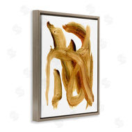 Stupell Studio | Abstract Brush Stroke Brown