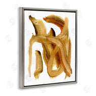 Stupell Studio | Abstract Brush Stroke Brown