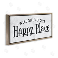 Stupell Studio | Welcome to Our Happy Place Design