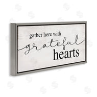 Stupell Studio | Gather Grateful Hearts Charming Design