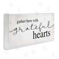 Stupell Studio | Gather Grateful Hearts Charming Design