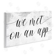 Stupell Studio | Met on App Couple Design