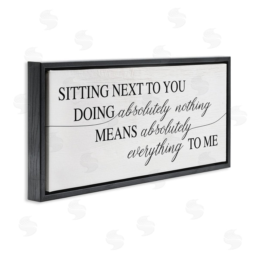 Stupell Studio | Nothing Means Everything Phrase