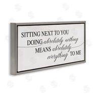 Stupell Studio | Nothing Means Everything Phrase