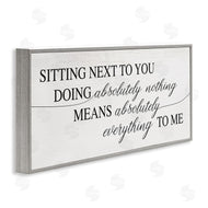 Stupell Studio | Nothing Means Everything Phrase