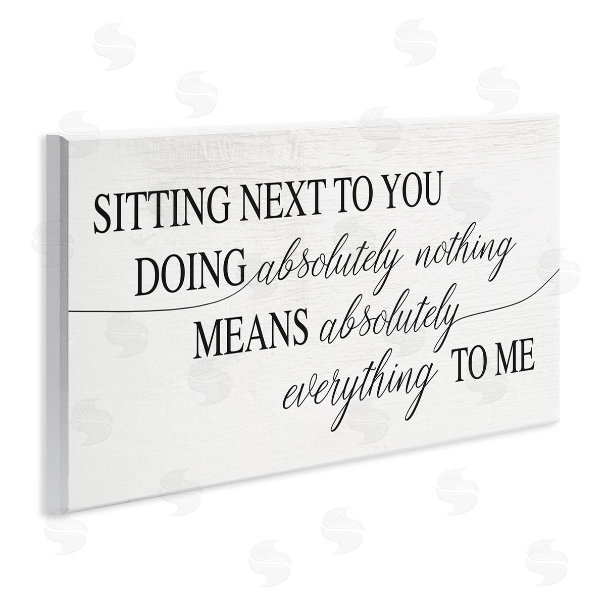 Stupell Studio Nothing Means Everything Phrase  Wall Plaque Art