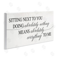 Stupell Studio | Nothing Means Everything Phrase