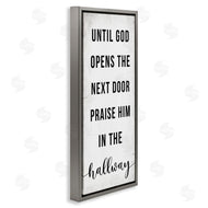 Stupell Studio | God Opens the Door Phrase