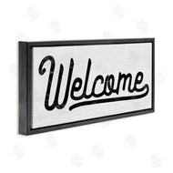 Stupell Studio | Welcome Sign Whimsical Script