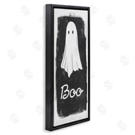 Stupell Studio | Charming Ghost with Boo Text