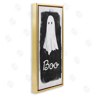 Stupell Studio | Charming Ghost with Boo Text